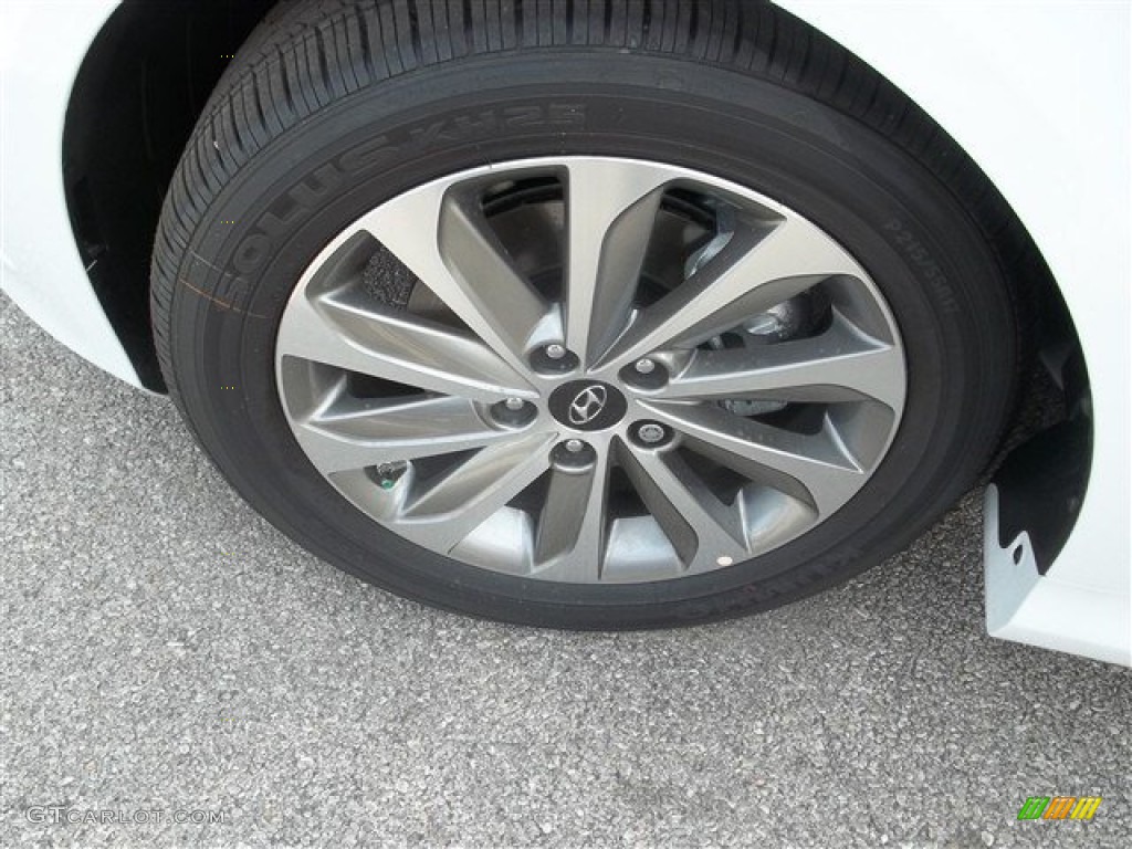 2014 Sonata Limited - Pearl White / Camel photo #2