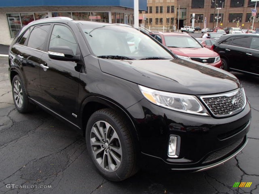 Ebony Black 2014 Kia Sorento SX V6 AWD Exterior Photo #87443327