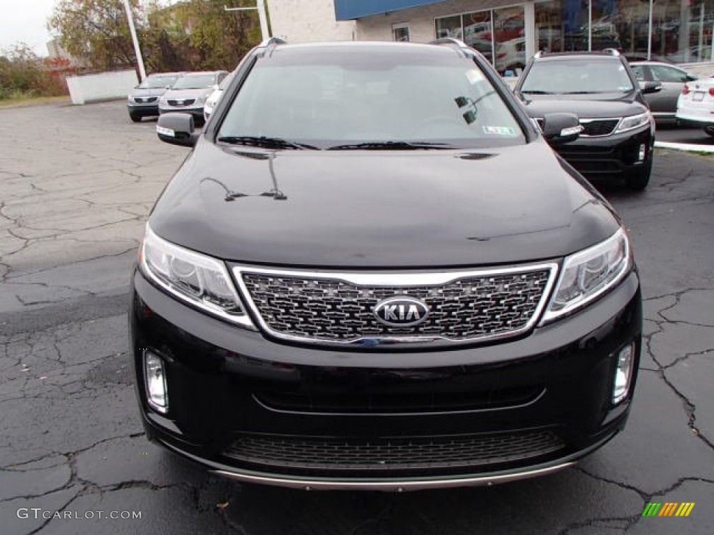 Ebony Black 2014 Kia Sorento SX V6 AWD Exterior Photo #87443348