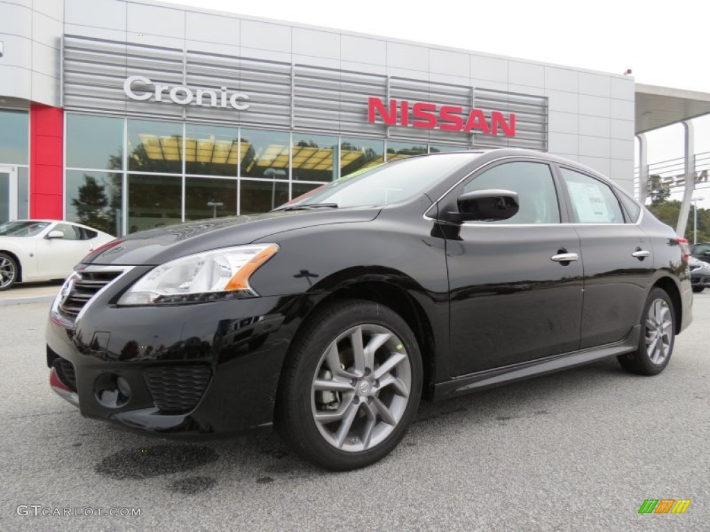 Super Black Nissan Sentra