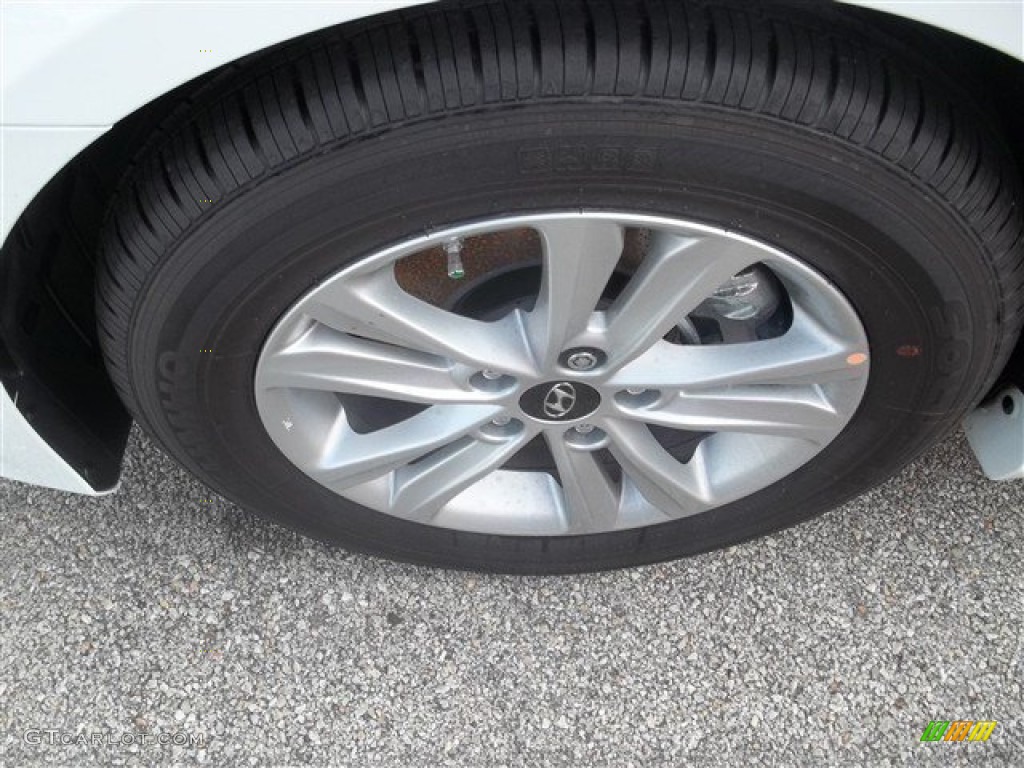 2014 Sonata GLS - Pearl White / Camel photo #2
