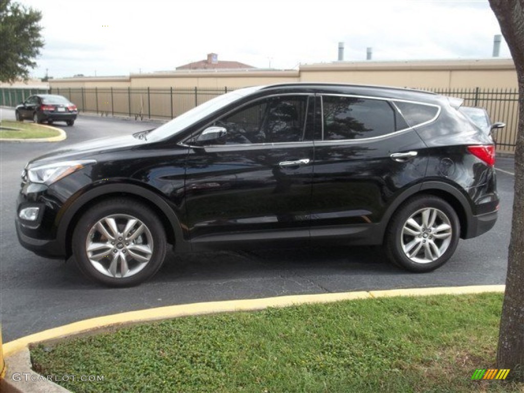 Twilight Black 2014 Hyundai Santa Fe Sport 2.0T FWD Exterior Photo #87443603