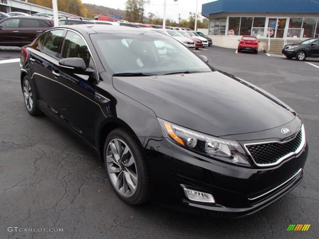 Ebony Black 2014 Kia Optima SX Turbo Exterior Photo #87443771