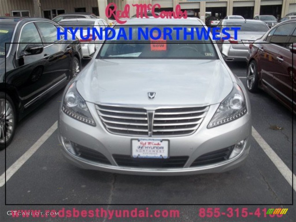 2014 Equus Signature - Platinum Metallic / Jet Black photo #1