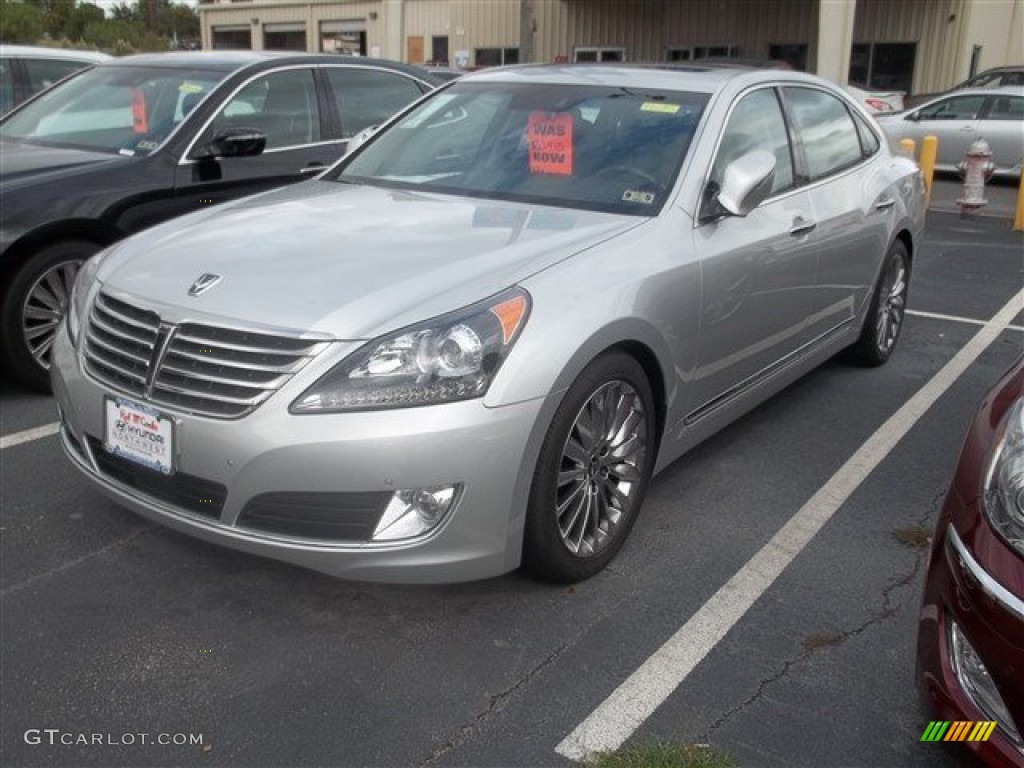 2014 Equus Signature - Platinum Metallic / Jet Black photo #2