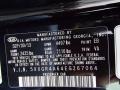 EB: Ebony Black 2014 Kia Optima SX Turbo Color Code