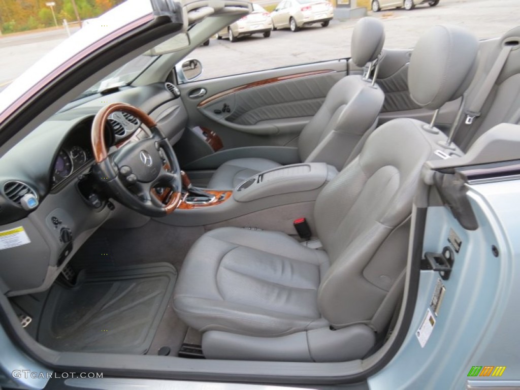 2006 CLK 350 Cabriolet - Diamond Silver Metallic / Ash photo #9