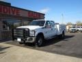 Oxford White 2011 Ford F350 Super Duty XL Crew Cab 4x4 Chassis Commercial