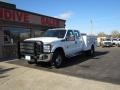 2011 Oxford White Ford F350 Super Duty XL Crew Cab 4x4 Chassis Commercial  photo #1