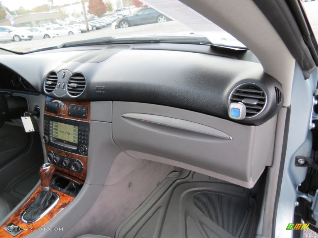 2006 CLK 350 Cabriolet - Diamond Silver Metallic / Ash photo #16