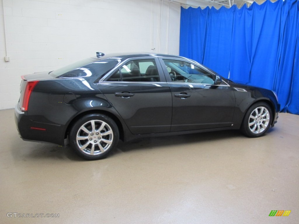 2009 CTS 4 AWD Sedan - Black Ice / Ebony photo #10