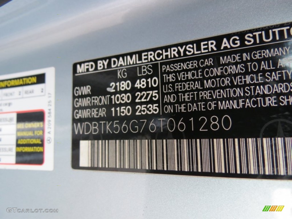 2006 CLK 350 Cabriolet - Diamond Silver Metallic / Ash photo #21