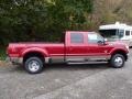 Ruby Red Metallic 2014 Ford F350 Super Duty Lariat Crew Cab 4x4 Dually