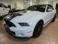 Oxford White 2014 Ford Mustang Shelby GT500 SVT Performance Package Convertible Exterior