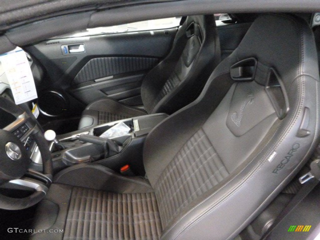2014 Ford Mustang Shelby GT500 SVT Performance Package Convertible Front Seat Photo #87446621