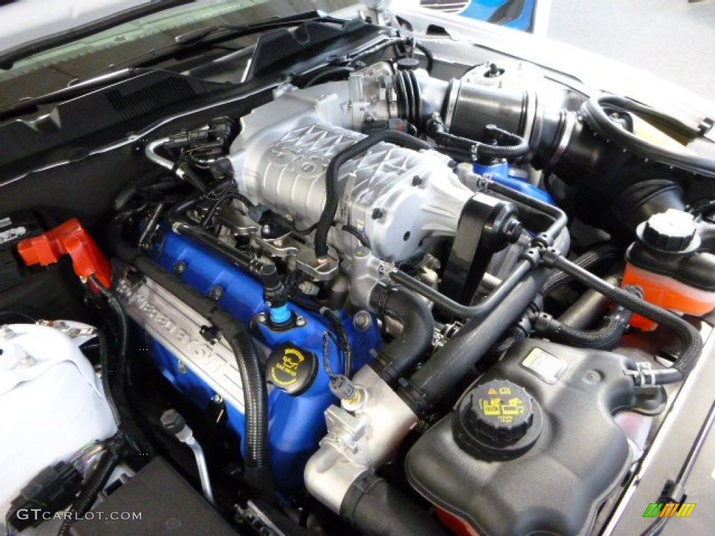 2014 Ford Mustang Shelby GT500 SVT Performance Package Convertible 5.8 Liter SVT Supercharged DOHC 32-Valve Ti-VCT V8 Engine Photo #87446717
