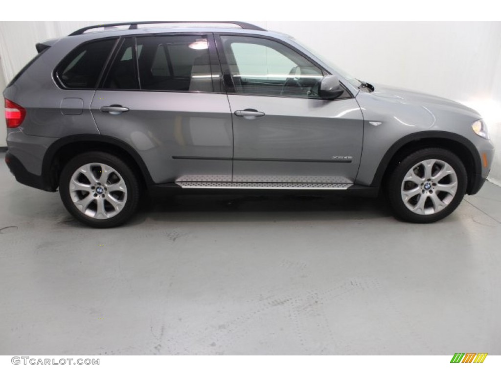 Space Grey Metallic 2009 BMW X5 xDrive48i Exterior Photo #87447422