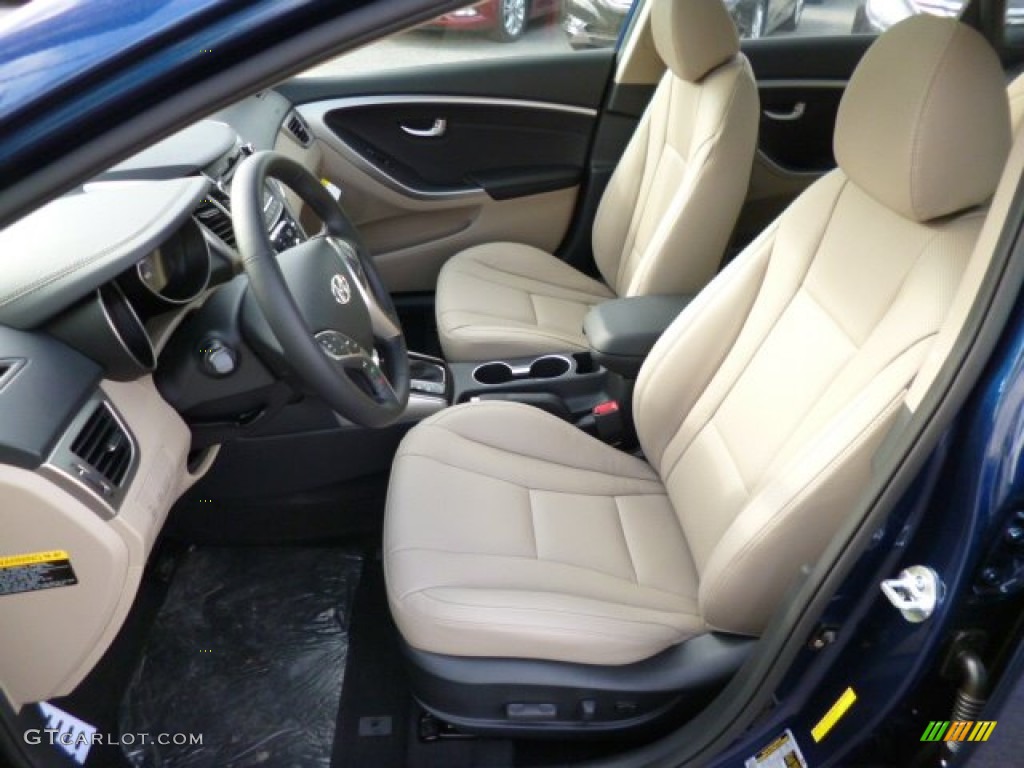 Beige Interior 2013 Hyundai Elantra GT Photo #87449087