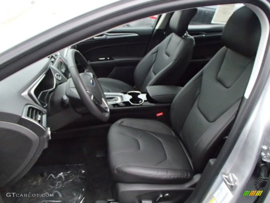 2014 Ford Fusion Hybrid Titanium Front Seat Photo #87450179