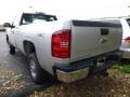 2010 Sheer Silver Metallic Chevrolet Silverado 2500HD Regular Cab 4x4  photo #2