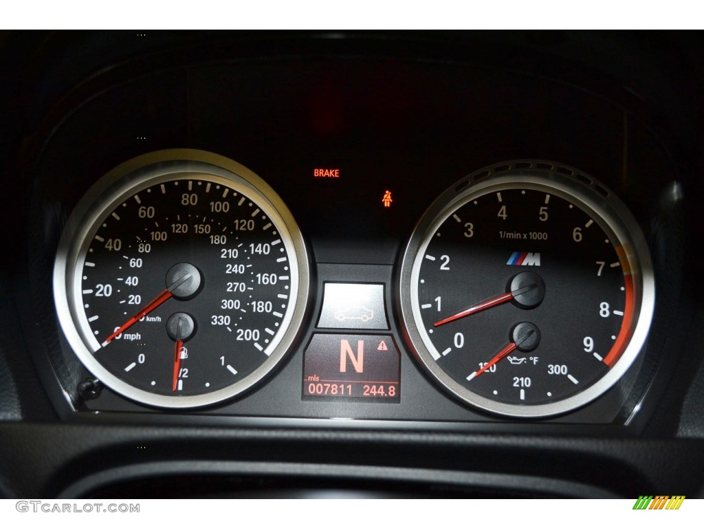 2013 BMW M3 Coupe Gauges Photo #87450251