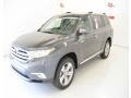 2013 Magnetic Gray Metallic Toyota Highlander Limited 4WD  photo #3
