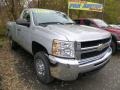 2010 Sheer Silver Metallic Chevrolet Silverado 2500HD Regular Cab 4x4  photo #5