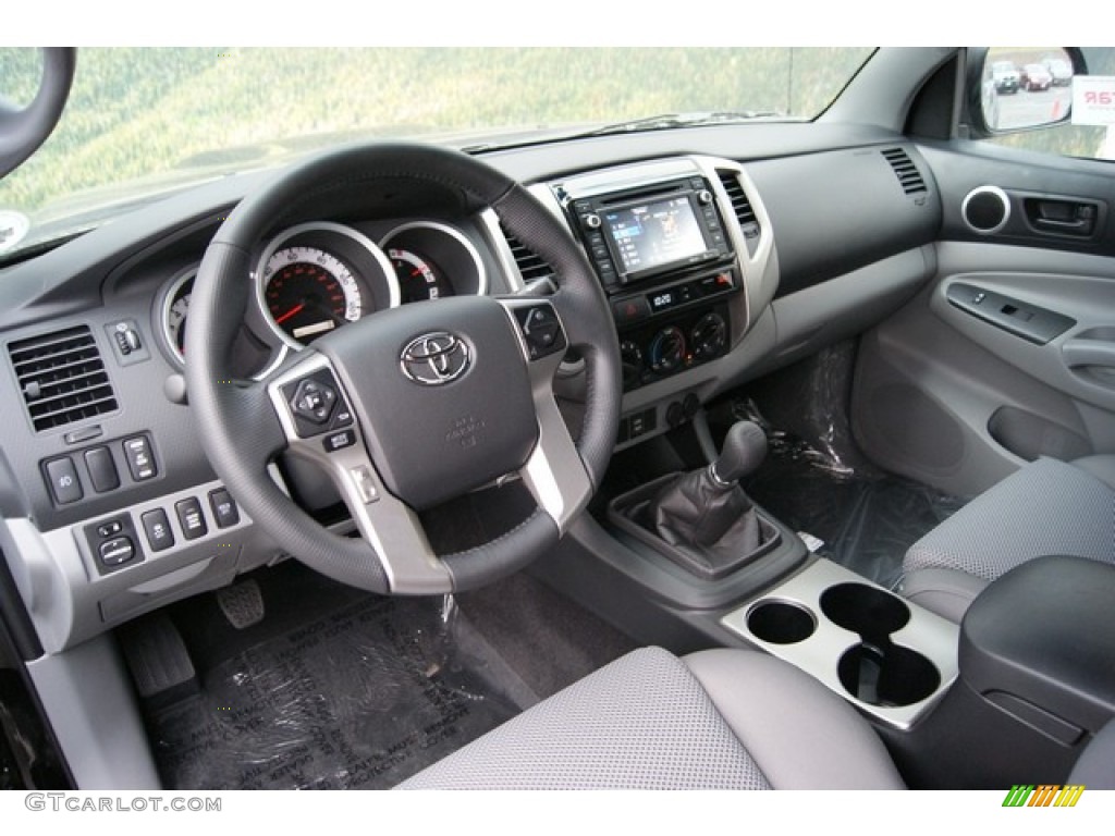 Graphite Interior 2014 Toyota Tacoma V6 TRD Sport Access Cab 4x4 Photo #87450485