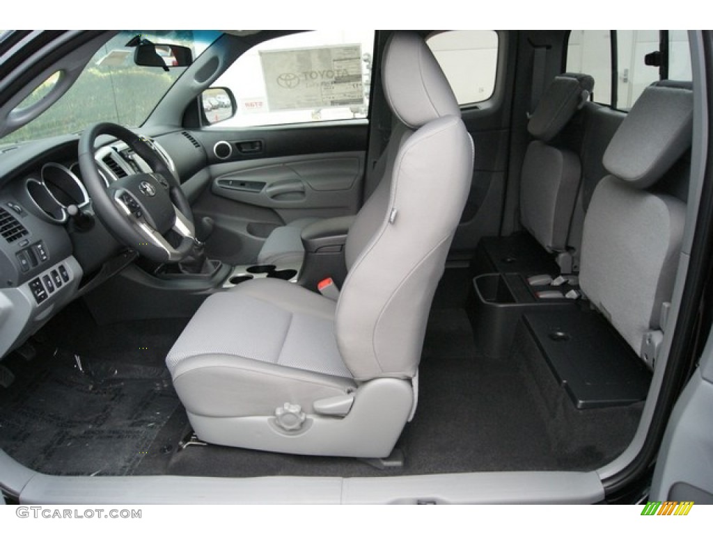 Graphite Interior 2014 Toyota Tacoma V6 TRD Sport Access Cab 4x4 Photo #87450533