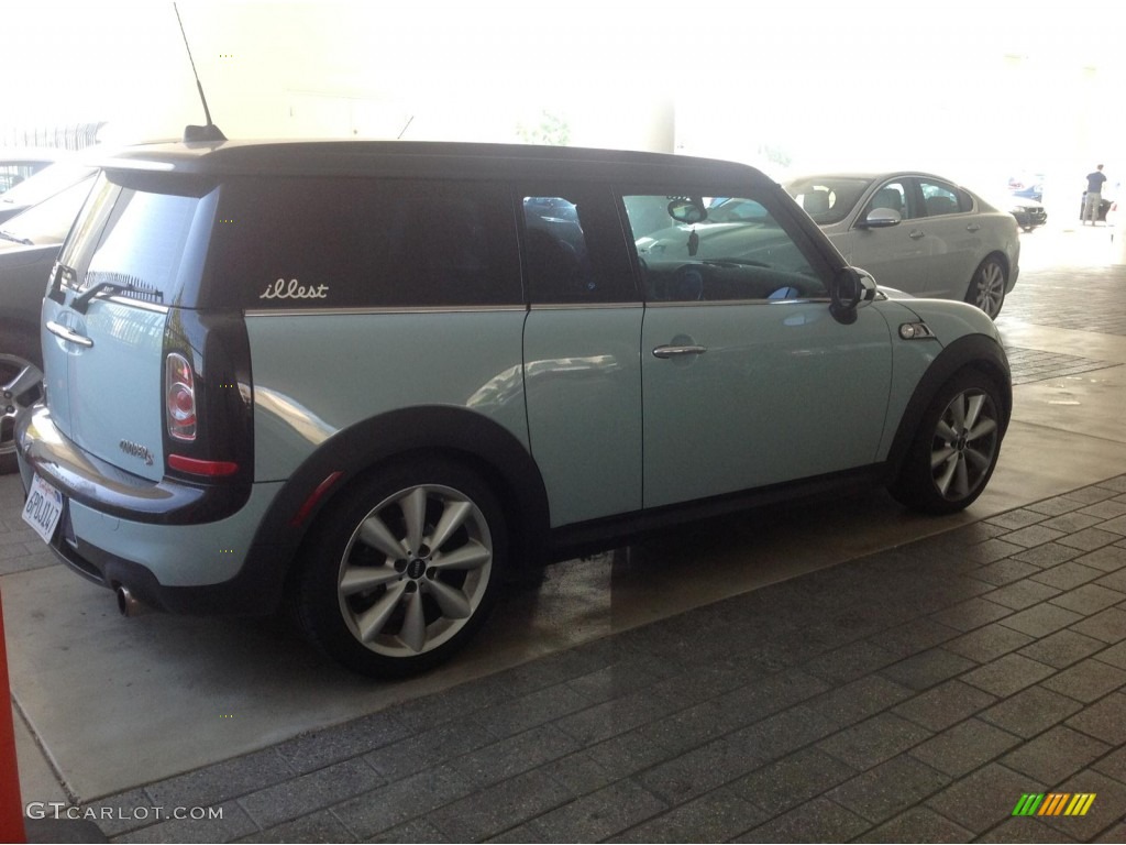 2011 Cooper S Clubman - Ice Blue / Carbon Black photo #2