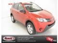 2013 Barcelona Red Metallic Toyota RAV4 LE  photo #1