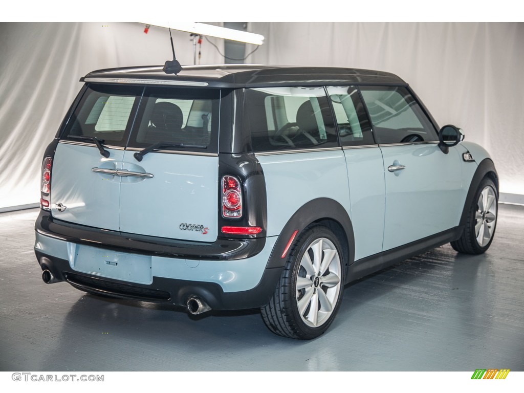 2011 Cooper S Clubman - Ice Blue / Carbon Black photo #9