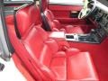 Red Interior Photo for 1989 Chevrolet Corvette #87451910