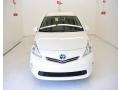 2013 Blizzard White Pearl Toyota Prius v Three Hybrid  photo #2