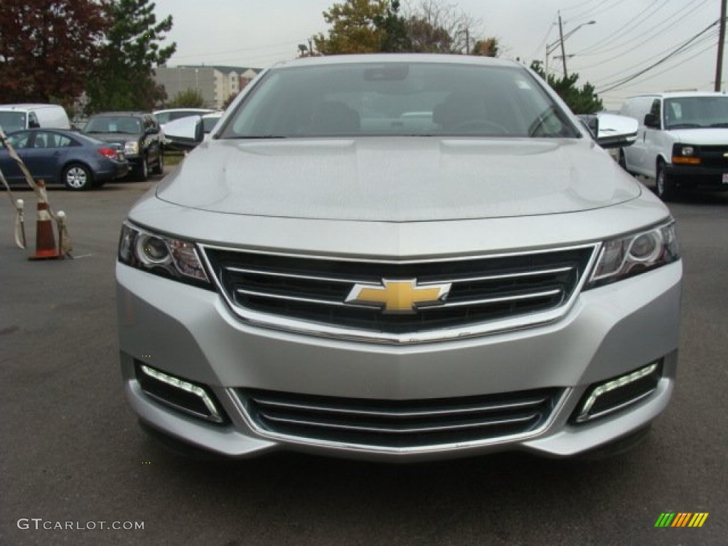 2014 Impala LTZ - Silver Ice Metallic / Jet Black/Dark Titanium photo #2