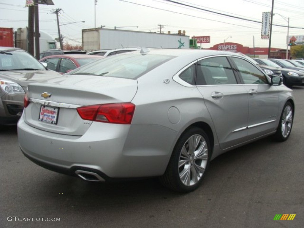 2014 Impala LTZ - Silver Ice Metallic / Jet Black/Dark Titanium photo #4