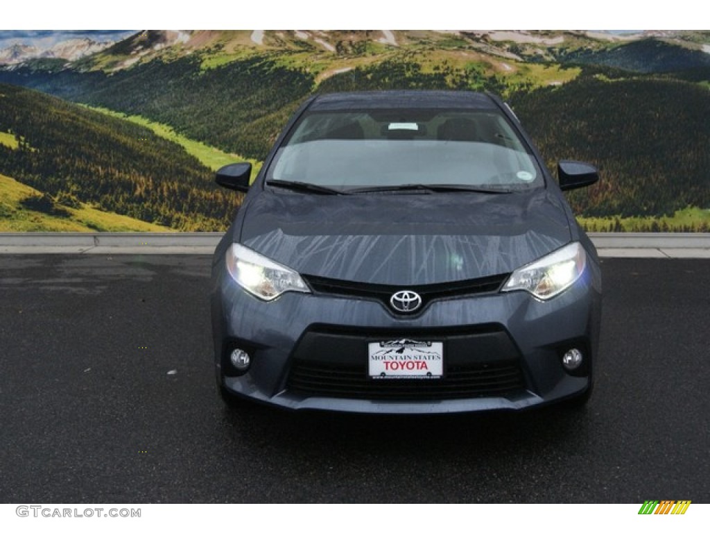 2014 Corolla LE - Slate Metallic / Ivory photo #2
