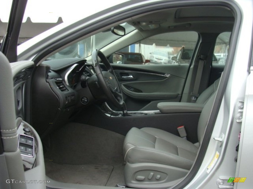 2014 Impala LTZ - Silver Ice Metallic / Jet Black/Dark Titanium photo #7