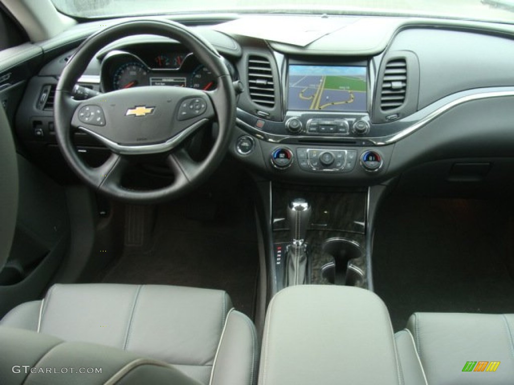 2014 Impala LTZ - Silver Ice Metallic / Jet Black/Dark Titanium photo #9