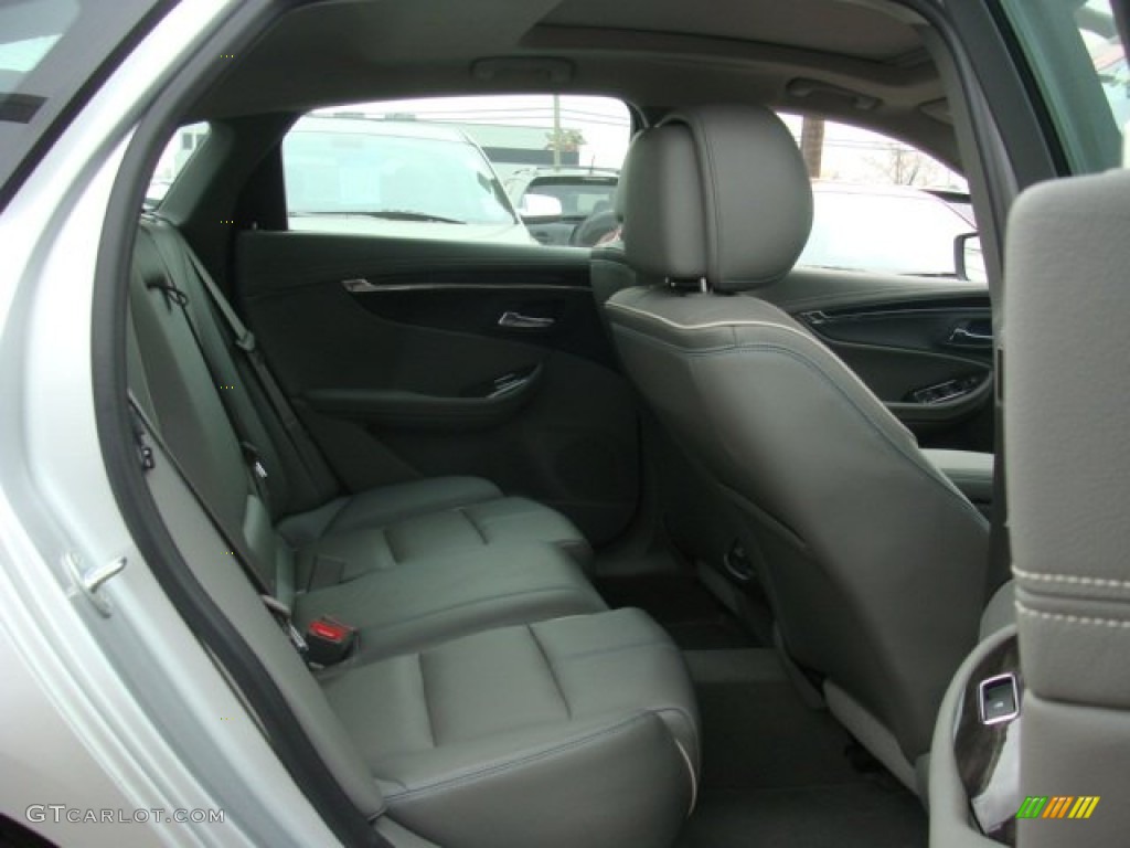 2014 Impala LTZ - Silver Ice Metallic / Jet Black/Dark Titanium photo #12