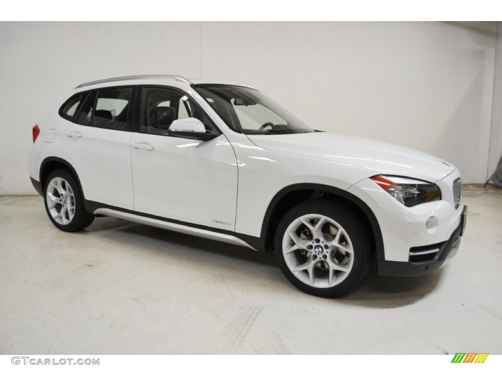 Alpine White 2014 BMW X1 sDrive28i Exterior Photo #87452255
