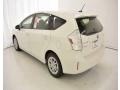 2013 Blizzard White Pearl Toyota Prius v Three Hybrid  photo #34