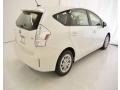 2013 Blizzard White Pearl Toyota Prius v Three Hybrid  photo #36