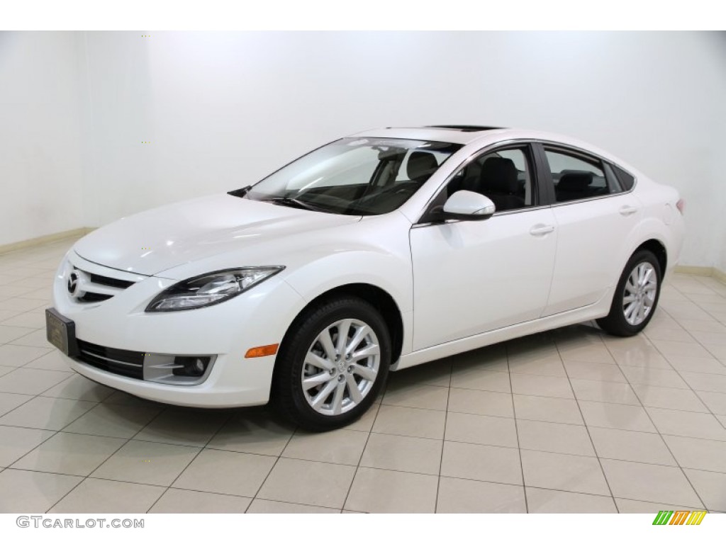 White Platinum Pearl 2012 Mazda MAZDA6 i Touring Sedan Exterior Photo #87452672
