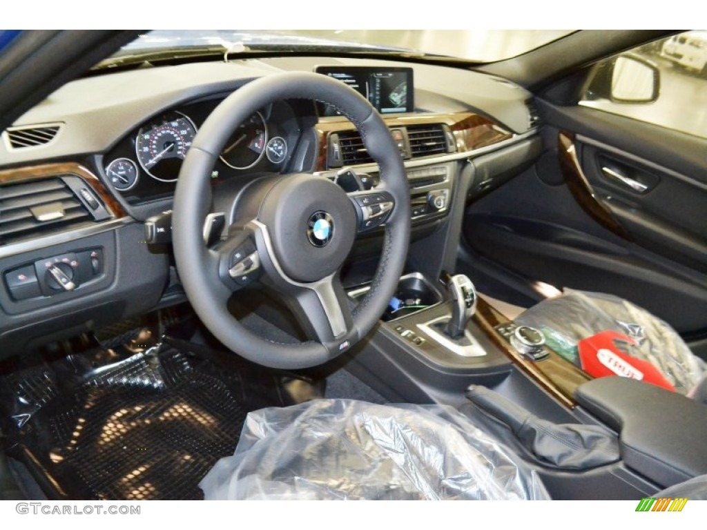 2014 3 Series 328d Sedan - Estoril Blue / Black photo #6