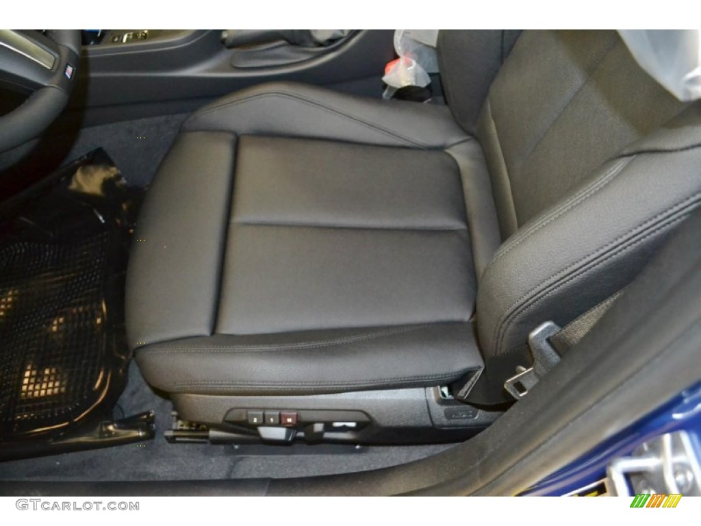 2014 3 Series 328d Sedan - Estoril Blue / Black photo #7