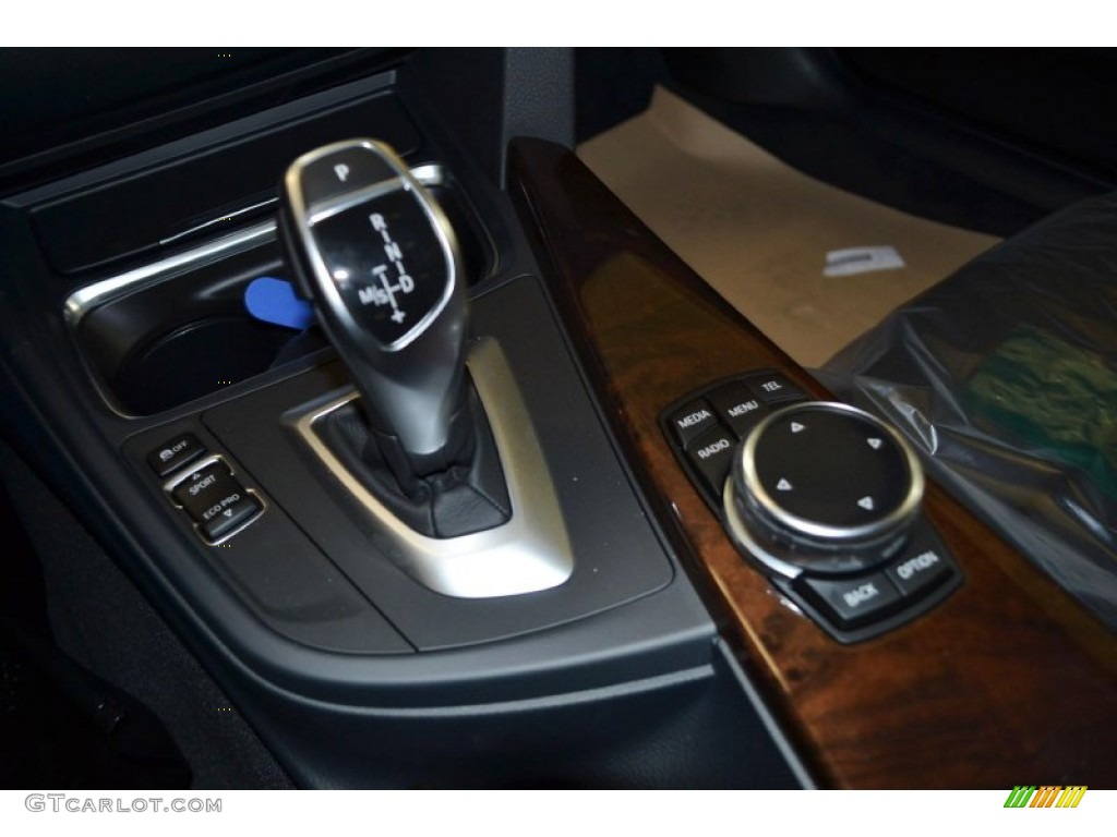 2014 3 Series 328d Sedan - Estoril Blue / Black photo #9