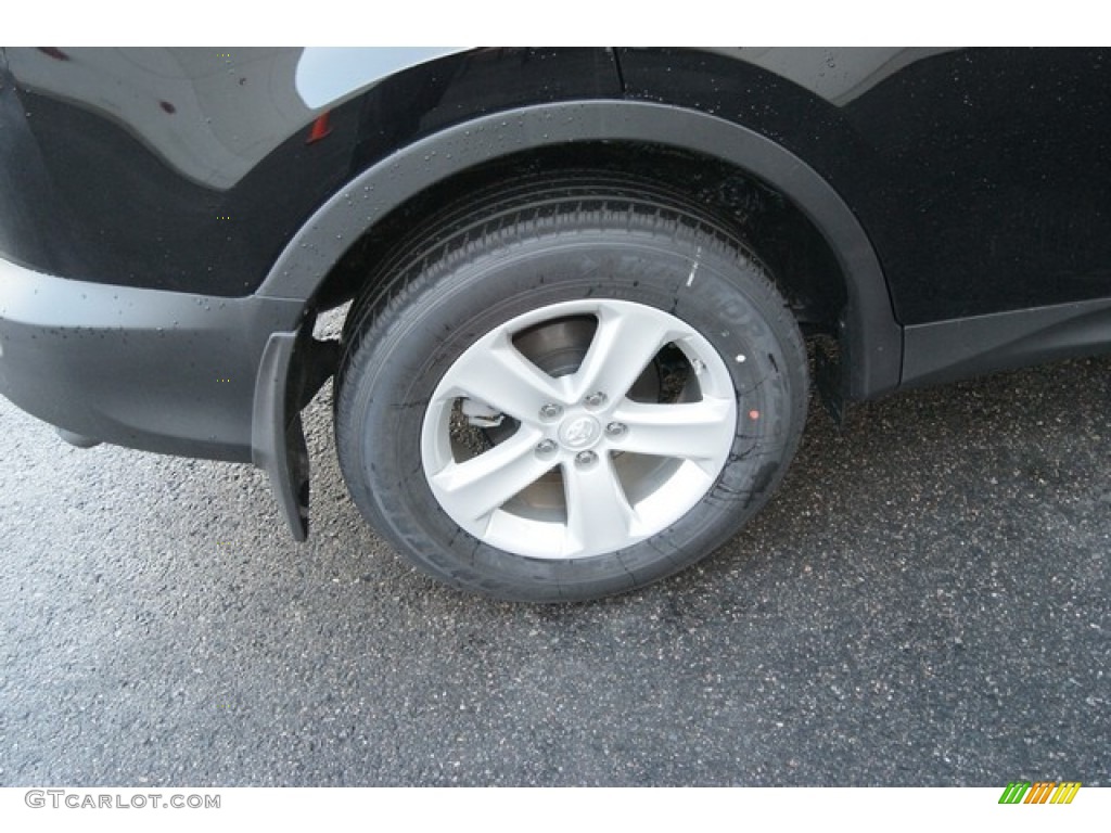 2013 RAV4 XLE AWD - Black / Ash photo #9