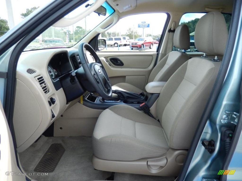 Medium/Dark Pebble Interior 2007 Ford Escape XLS Photo #87453809