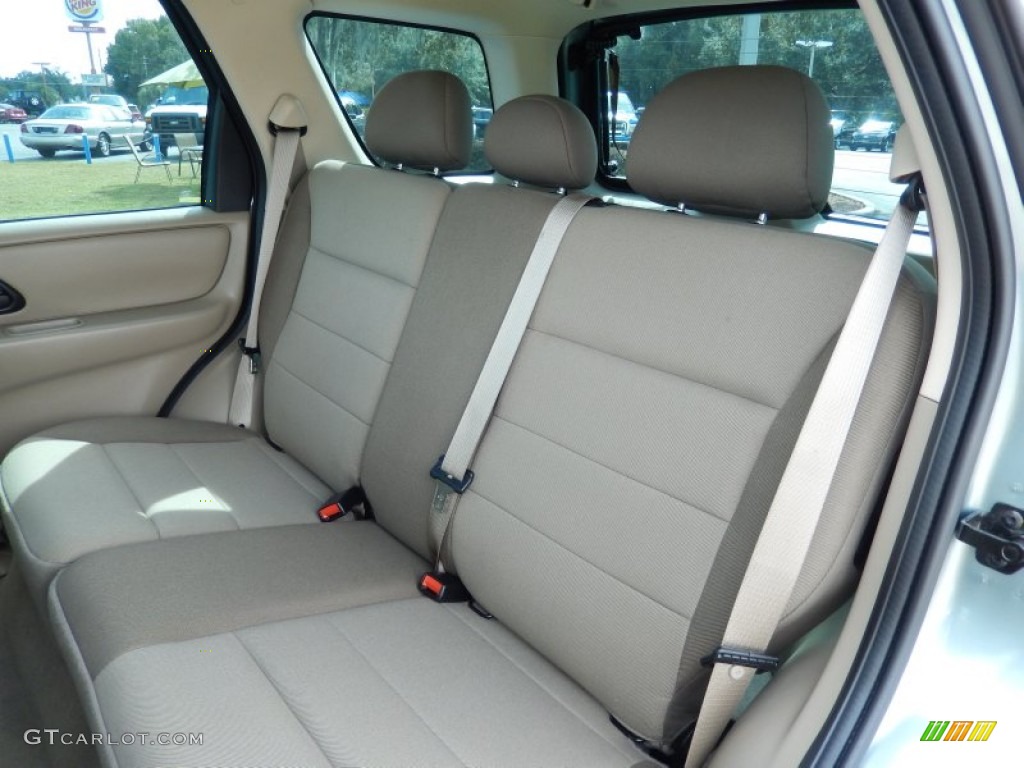 2007 Ford Escape XLS Rear Seat Photos